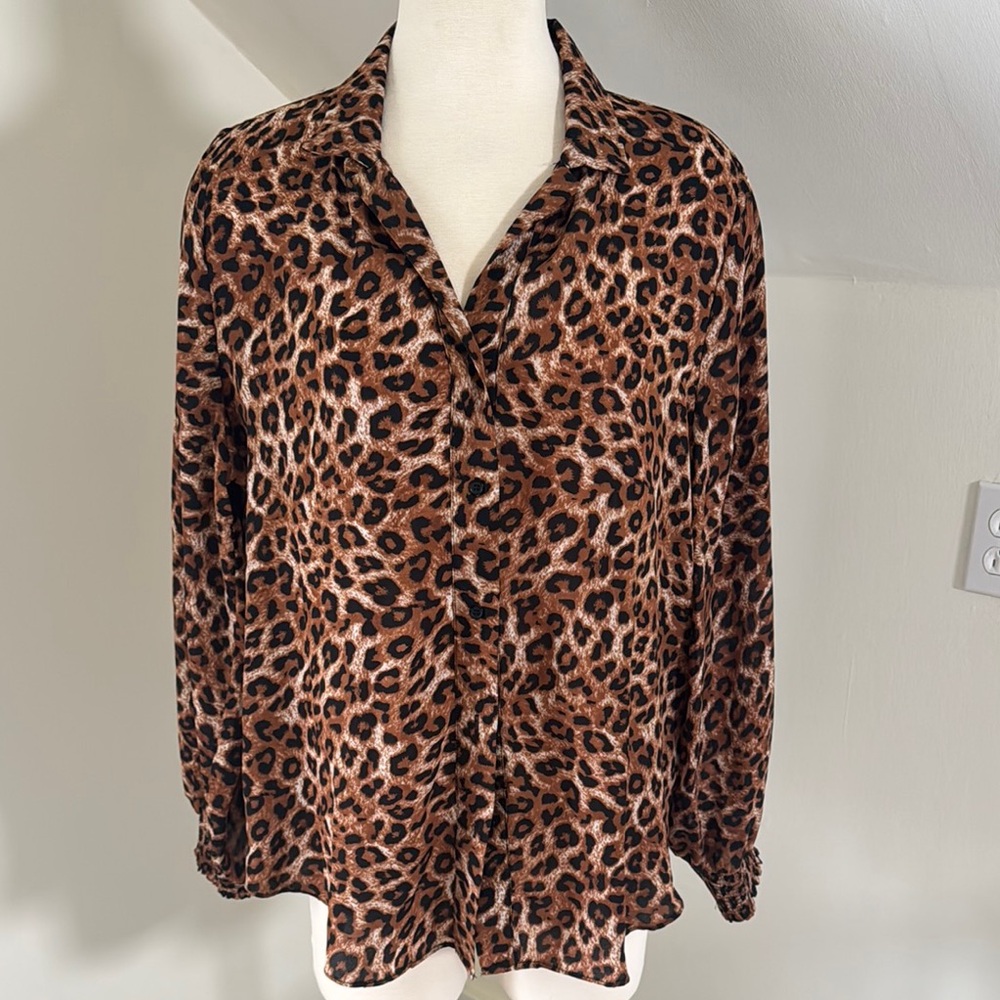 Leopard Print Women's Top by Grace